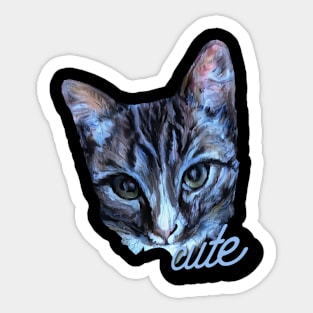 cute cat Sticker